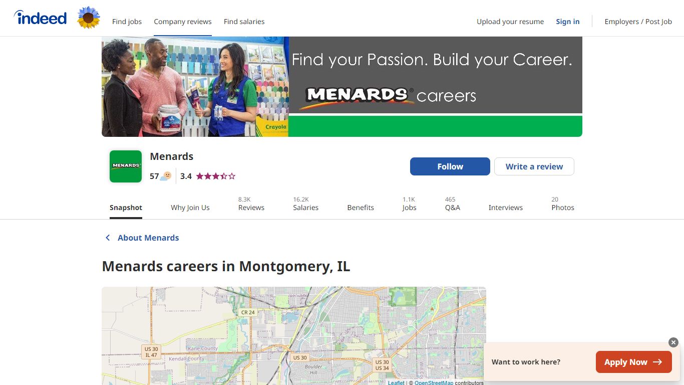 Menards careers in Montgomery, IL | Indeed.com